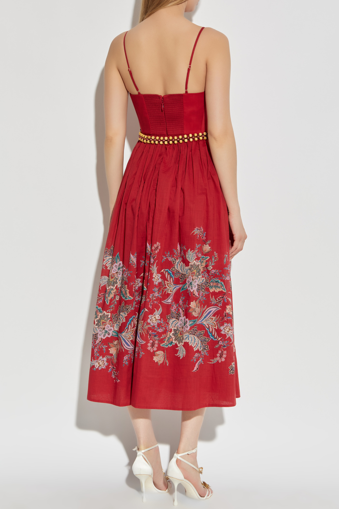 Zimmermann Dress with beaded belt at the waist | Women's
